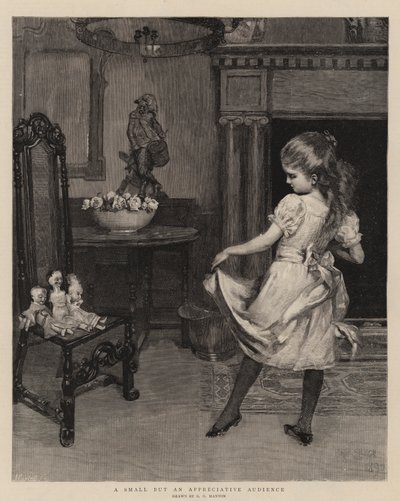Una pequeña pero apreciativa audiencia de G. Grenville Manton